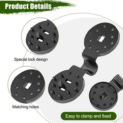 Net Clips for Secure Hold - Weatherproof and Wind Resistant