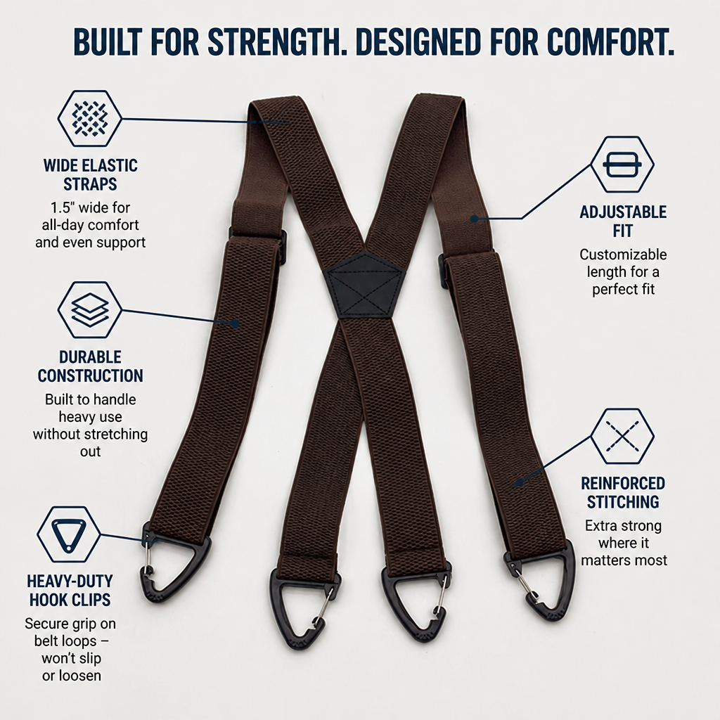 IronHold™ Suspenders — Rock-Solid Support That Never Lets You Down