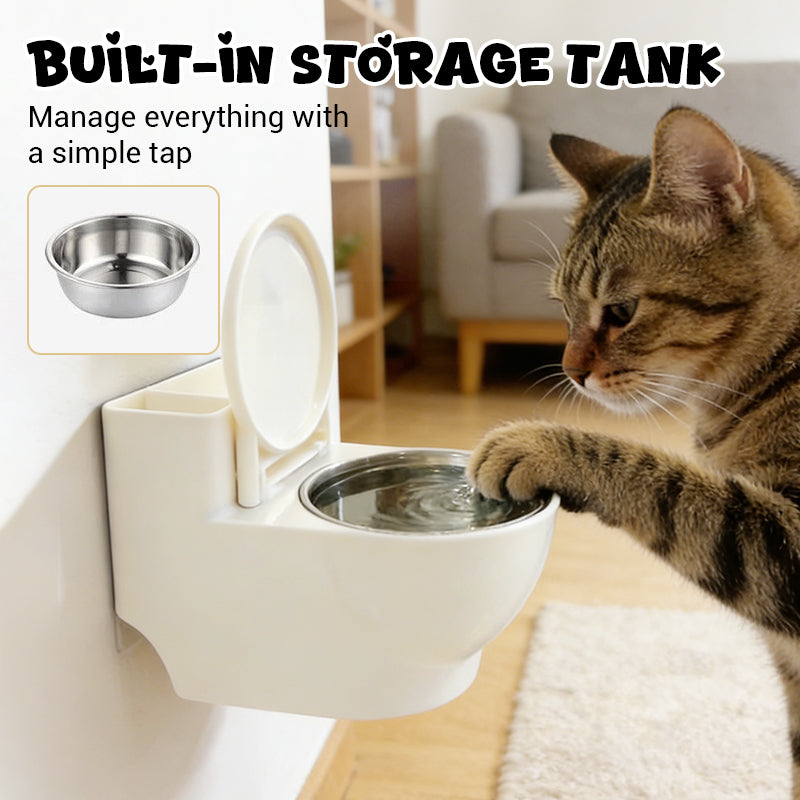 Stylish Cat Food Holder – Transform Mealtime into an Elegant Highlight