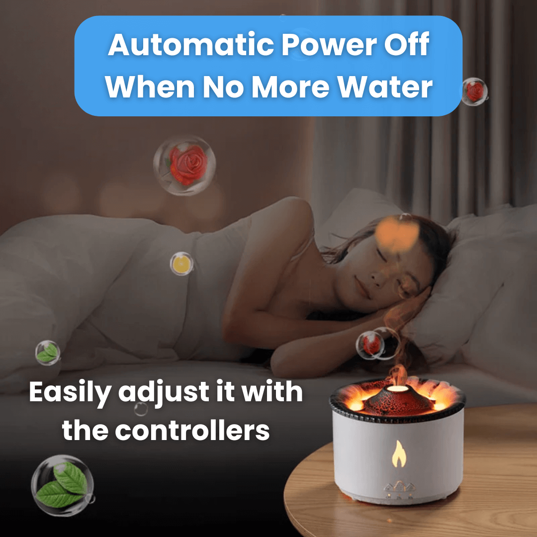 VelaLuxe™ Volcano Diffuser — Create Your Personal Sanctuary of Pure Calm and Clarity