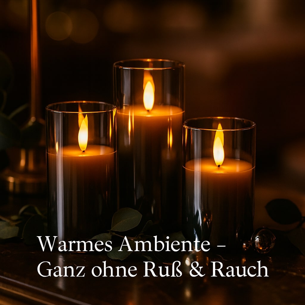 LED Candles for a Cozy Ambiance – Safe and Stress-Free Lighting