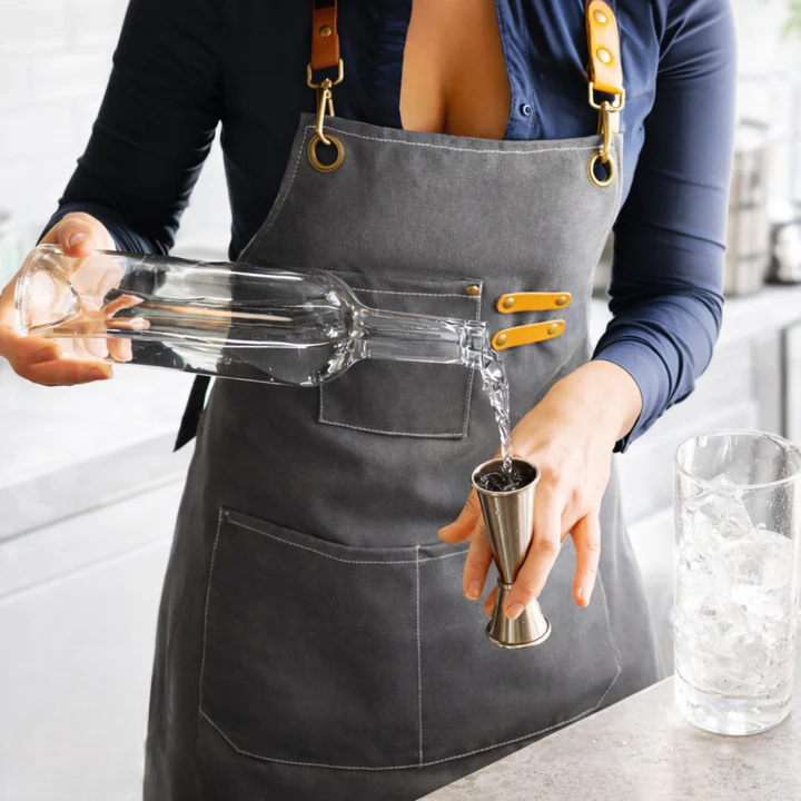 Canvas Craft Apron | Crossback Straps | Tool Accessory Pockets | HandHaven