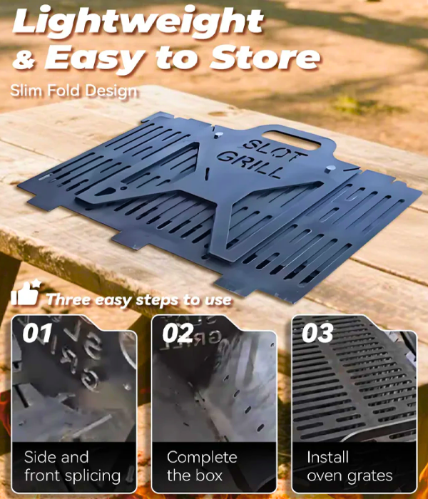 Portable Charcoal Grill – Compact and Easy to Transport