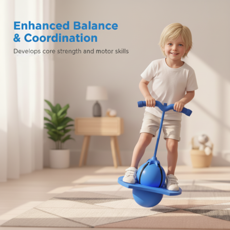 Balance Hop Ball – Kids Effortlessly Develop Balance & Coordination While Playing