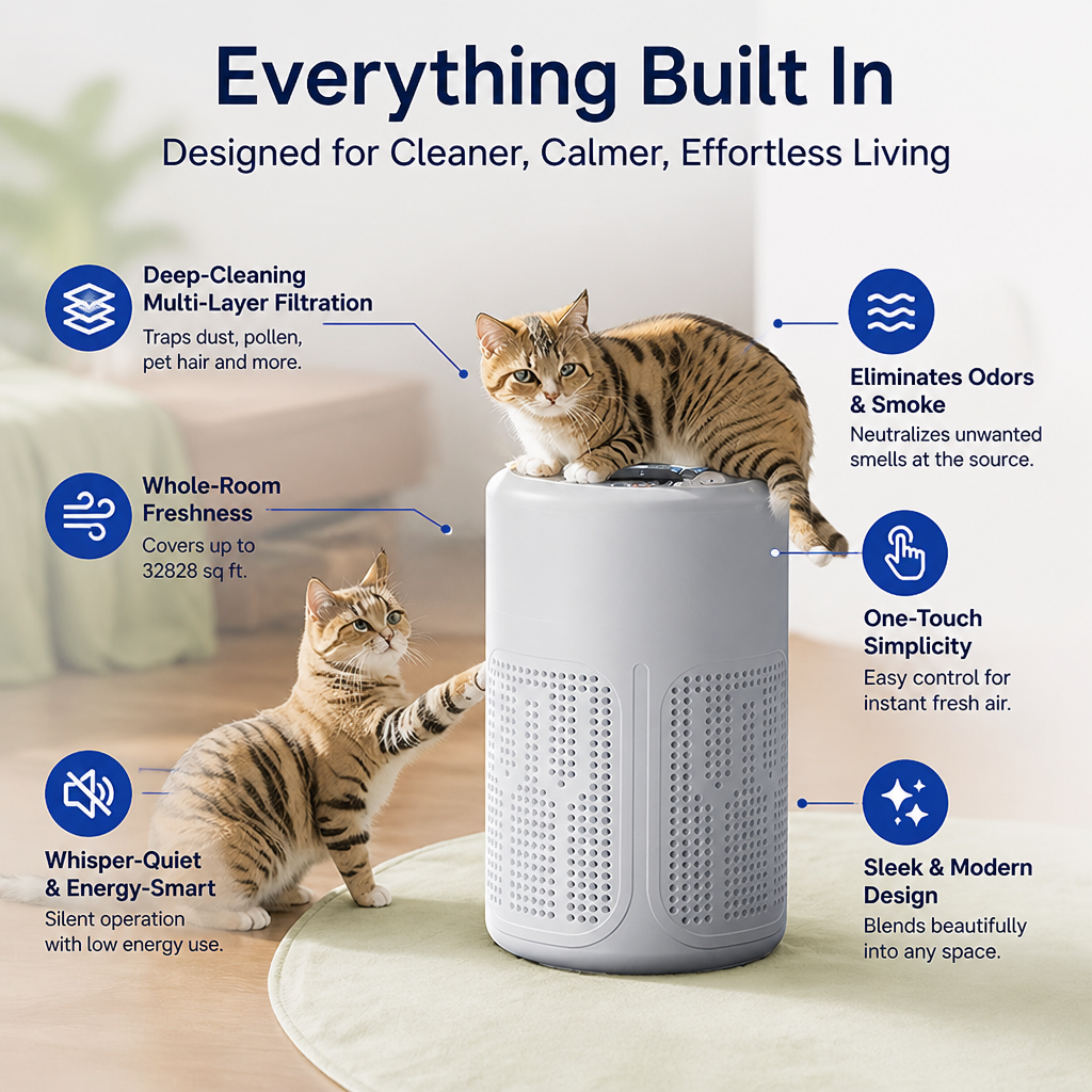 AeroPure™ — Breathe Pure Calm and Feel Your Home Come Alive