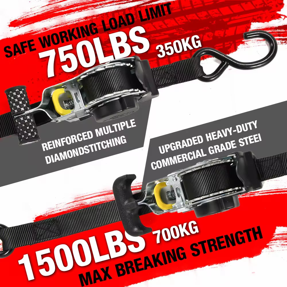 Turbo Strap - Securely and Quickly Fasten Loads Without Tangles!