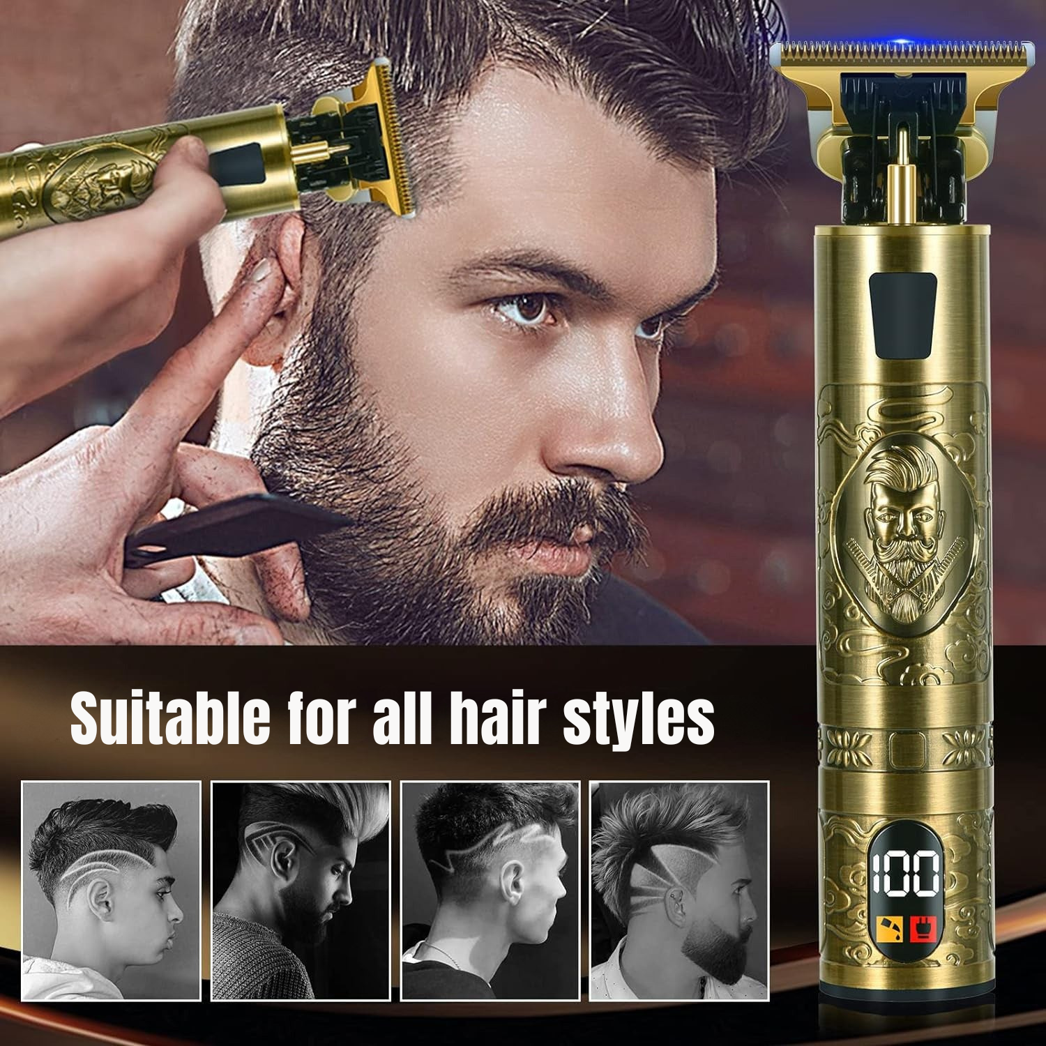 SilkEdge™ Trimmer — Command Your Style with Effortless Power and Precision