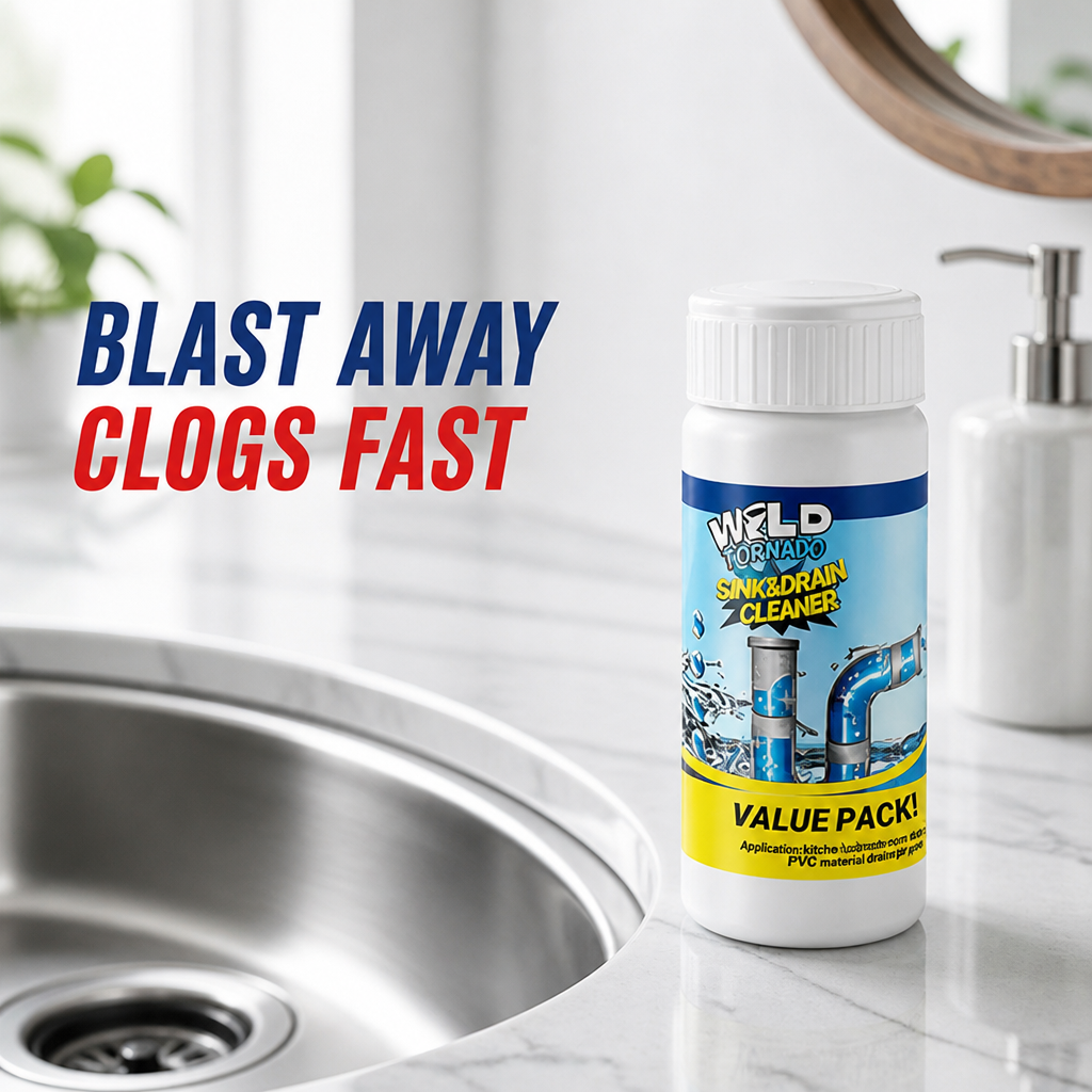 Drain Unblocker™ — Blast Away Clogs Fast and Breathe Fresh Again