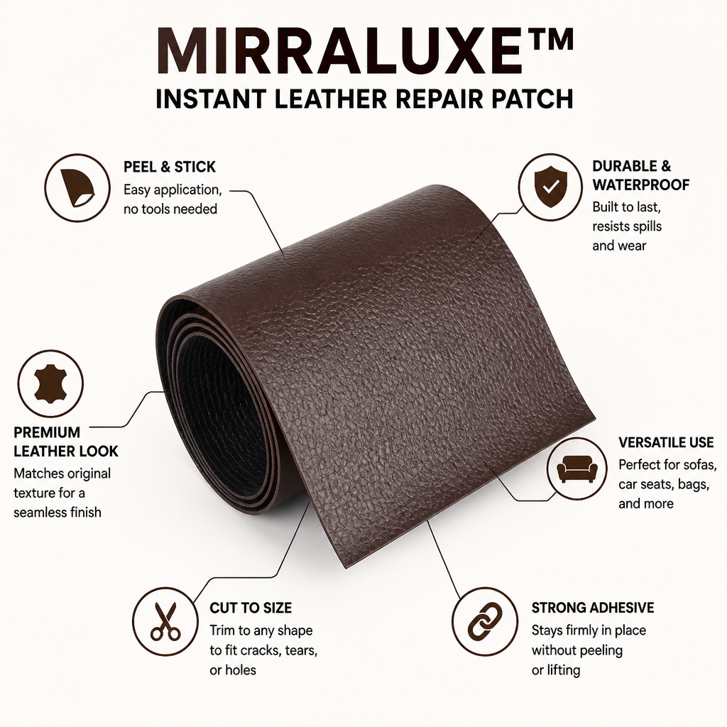 MirraLuxe™ — Instantly Restore Your Leather’s Beauty and Confidence