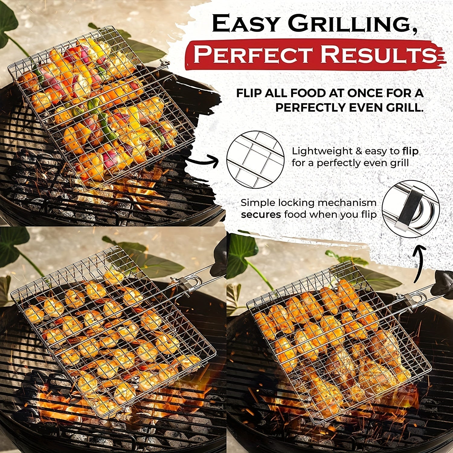 Non-Stick Grill Tool – Enjoy Juicy Barbecue Delights Guaranteed