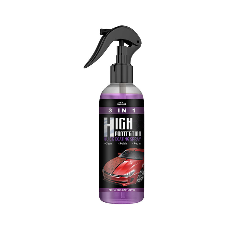 Quick Coat Spray for Bicycles – Instant Shine and Durable, Waterless Protection