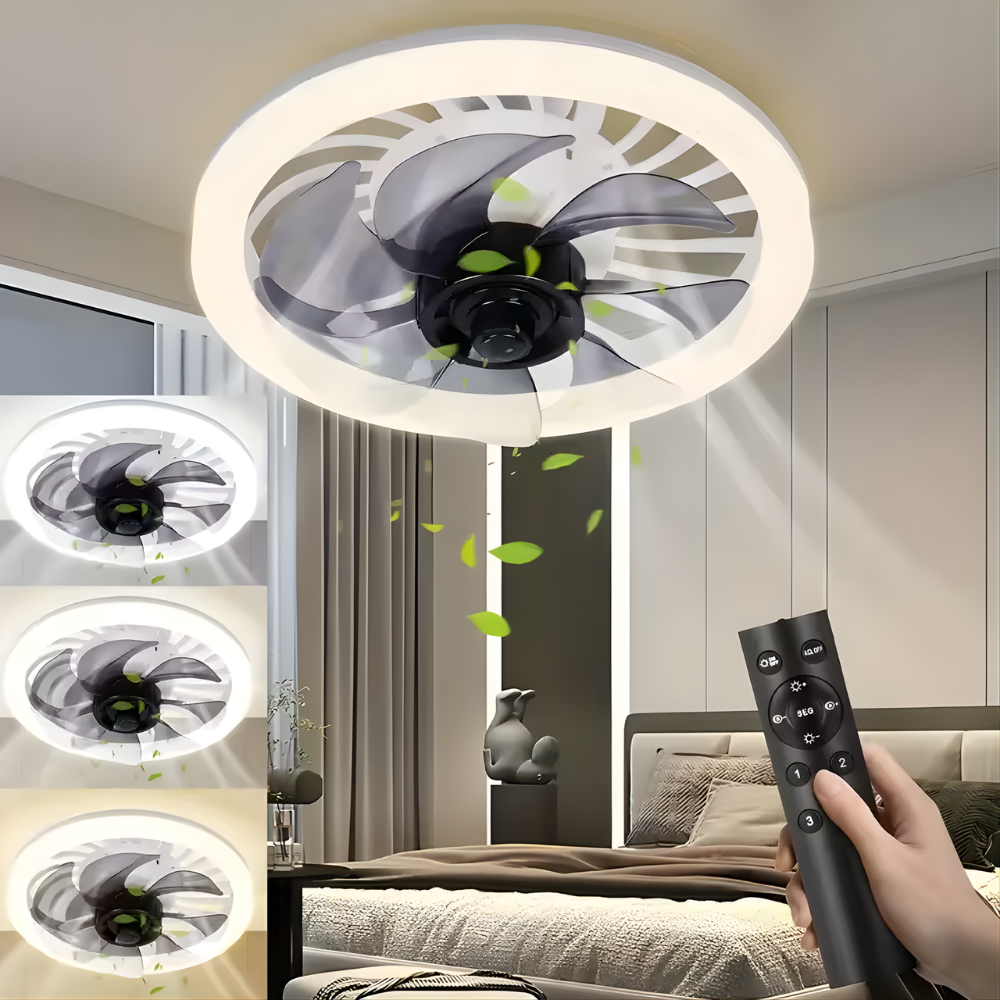 Transform Your Space with Perfect Airflow and Ambient Lighting