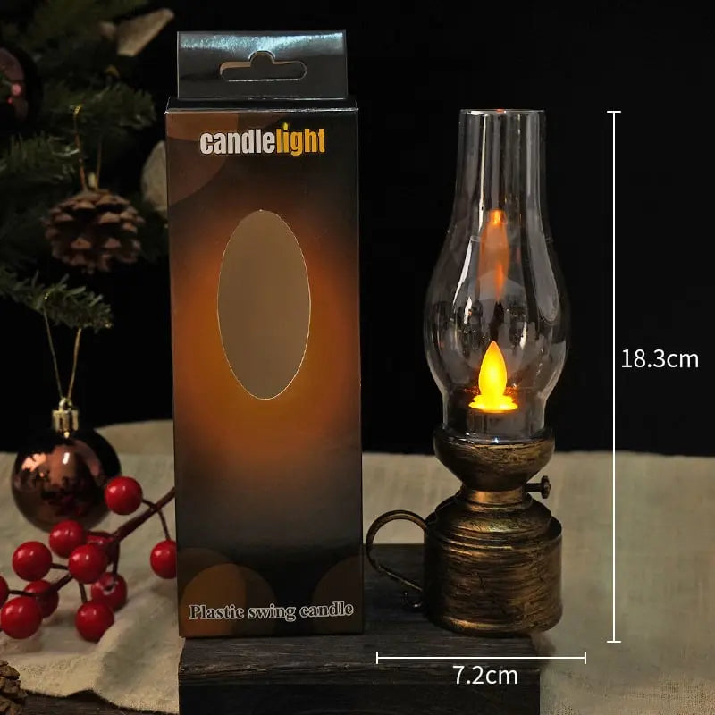 LED Lantern — Cozy Ambiance Without Fire Risk