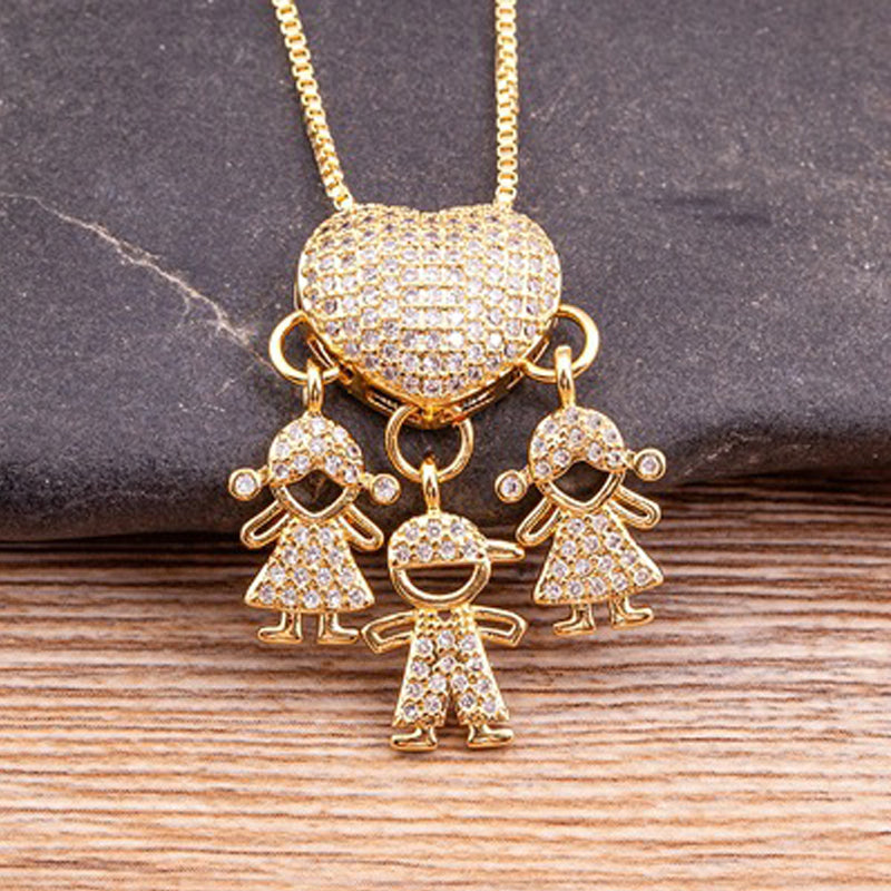 CelestaRay™ Necklace — Carry Your Children’s Love as a Radiant, Everlasting Embrace