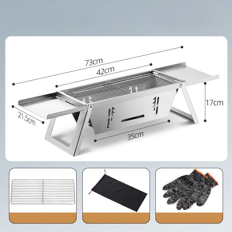 Smoke-Free Portable Grill – Enjoy Freedom with EmberEase