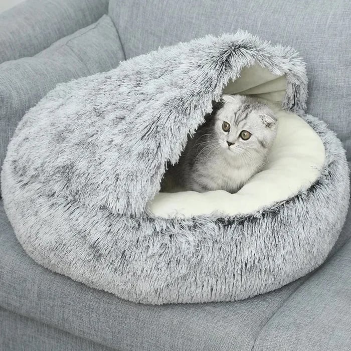 SnuggleNest™ — Wrap Your Pet in Soothing Warmth for Calm, Restful Comfort