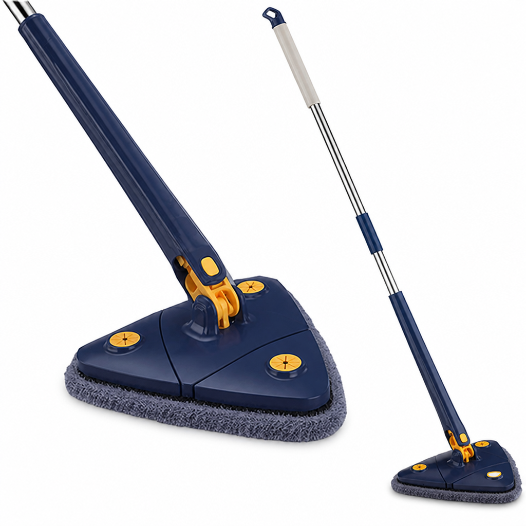 AquaSculpt™ Mop — Clean Every Corner Without Backbreaking Effort or Missed Spots