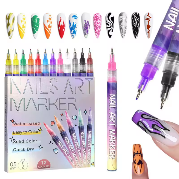 ColorSplash™ Nail Art Pen Set — Ignite Your Child’s Creativity with Instant, Mess-Free Fun