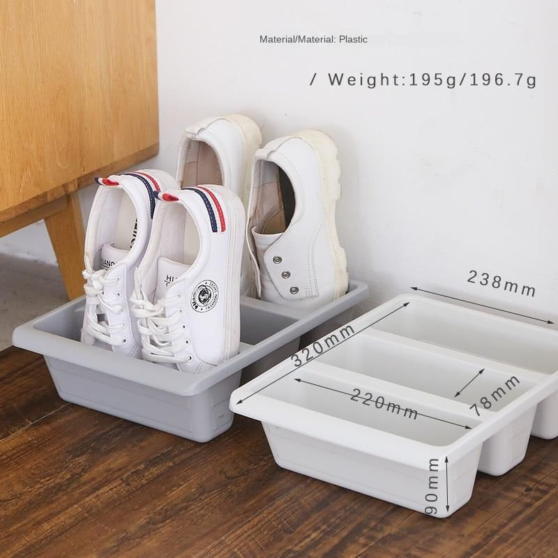 Shoe Storage Organizer with Connector – Stackable Design