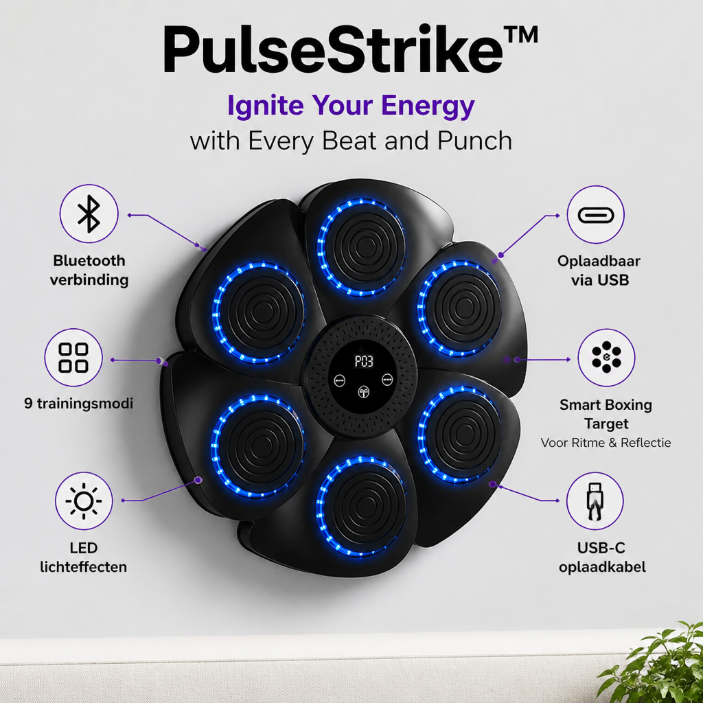 PulseStrike™ — Ignite Your Energy with Every Beat and Punch