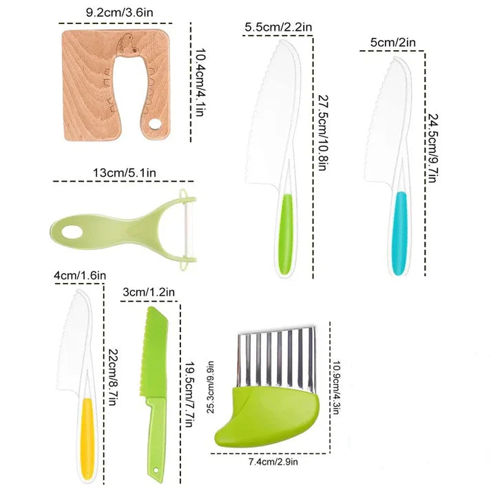 CutzyChef™ — Ignite Your Child’s Confidence and Creativity With Every Safe Slice