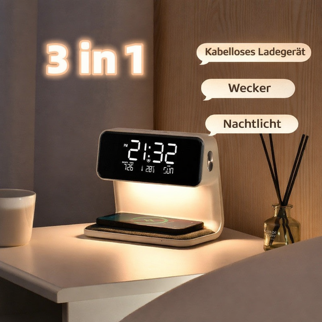 ClarityBeam Nightstand Organizer for a Calm and Tidy Space