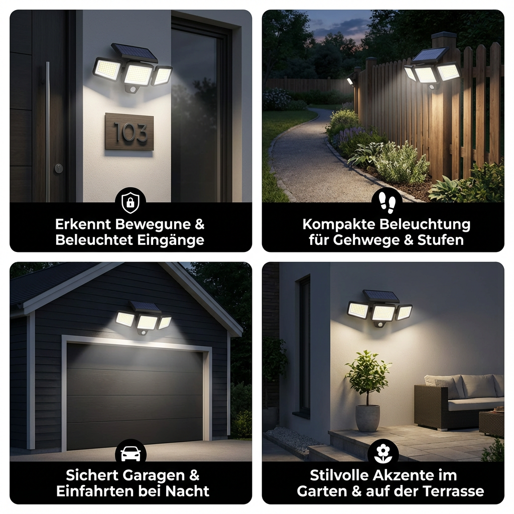 Automatic Solar Light for Unlimited Security and Worry-Free Nights