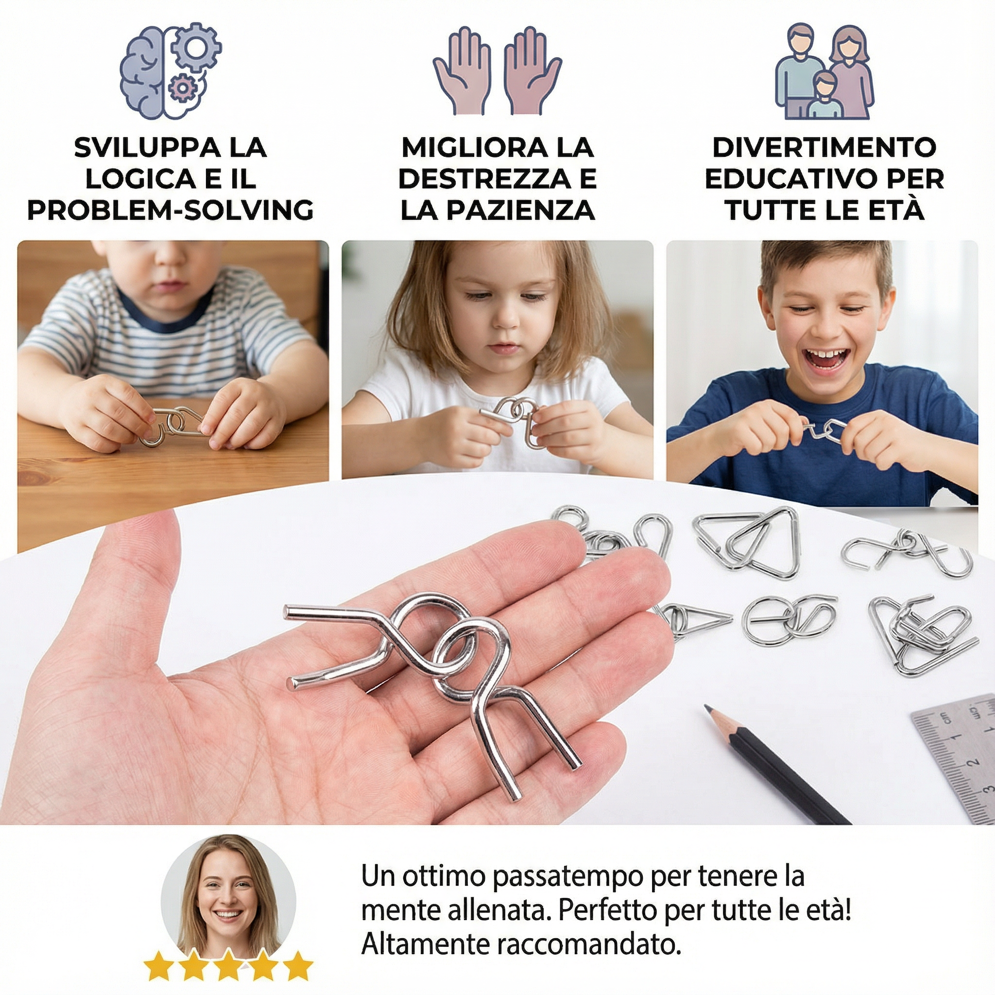 TitanMind™ Puzzle Rings — Unlock Sharp Focus and Endless Brain Power Anytime