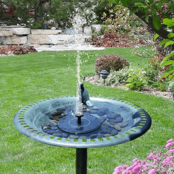 Solar Fountain – Enchant Your Garden with Lively Water Feature and Solar Power