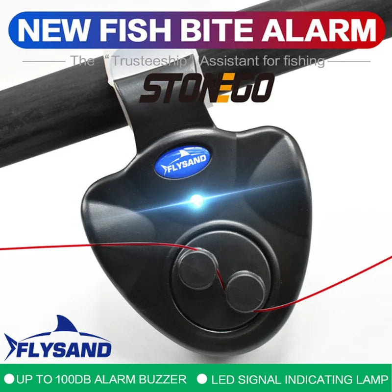 Bright LED Bite Alert for Electronic Fishing Rods
