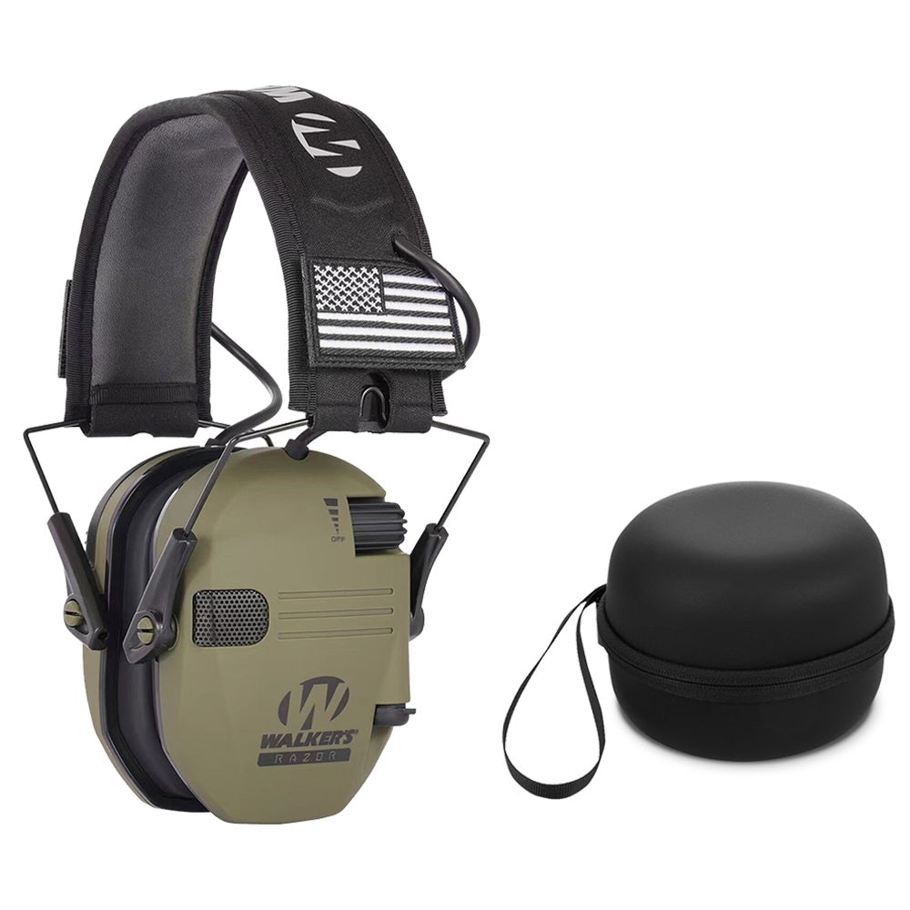 Hearing Protection Earmuffs with Electronic Noise Cancellation