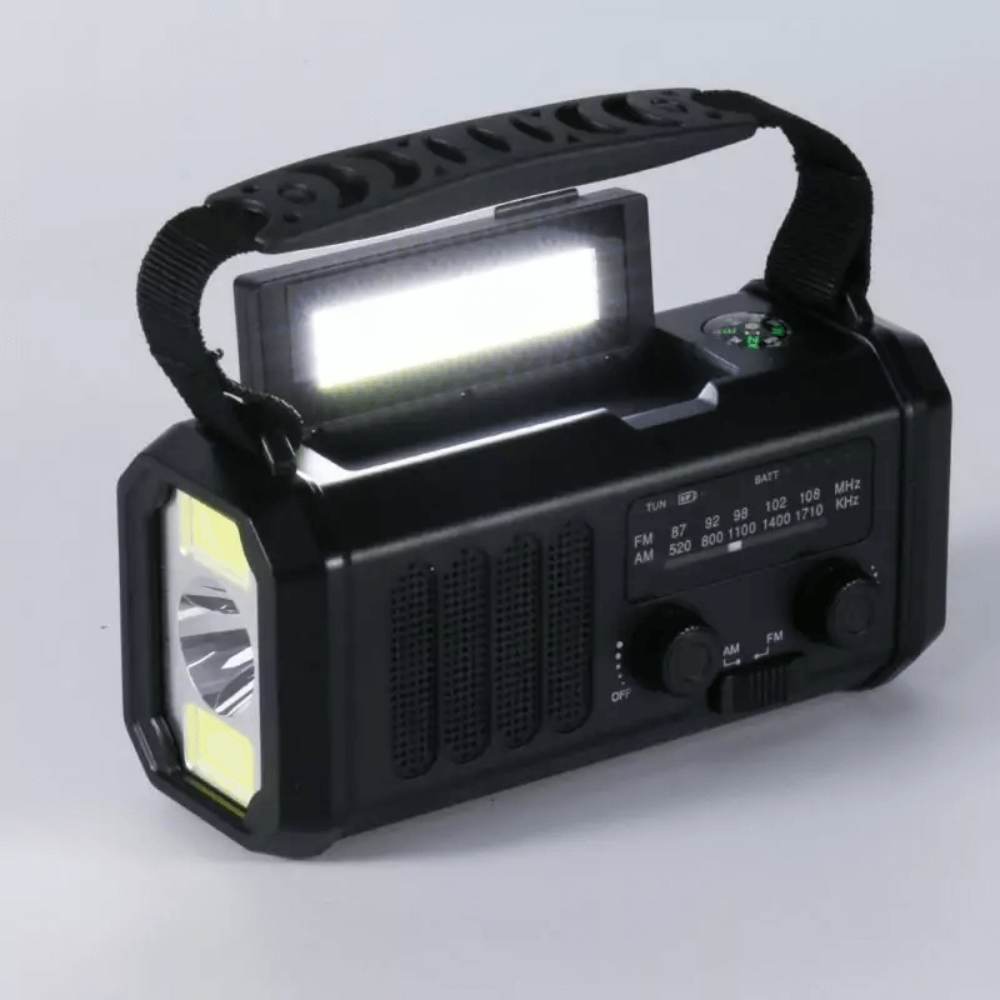 Weather Alert Radio with 10000mAh Battery Backup