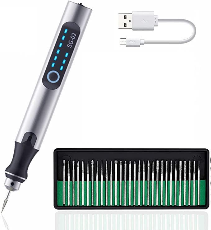 Engraver - Professional Engraving Pen + 30 FREE Bits!