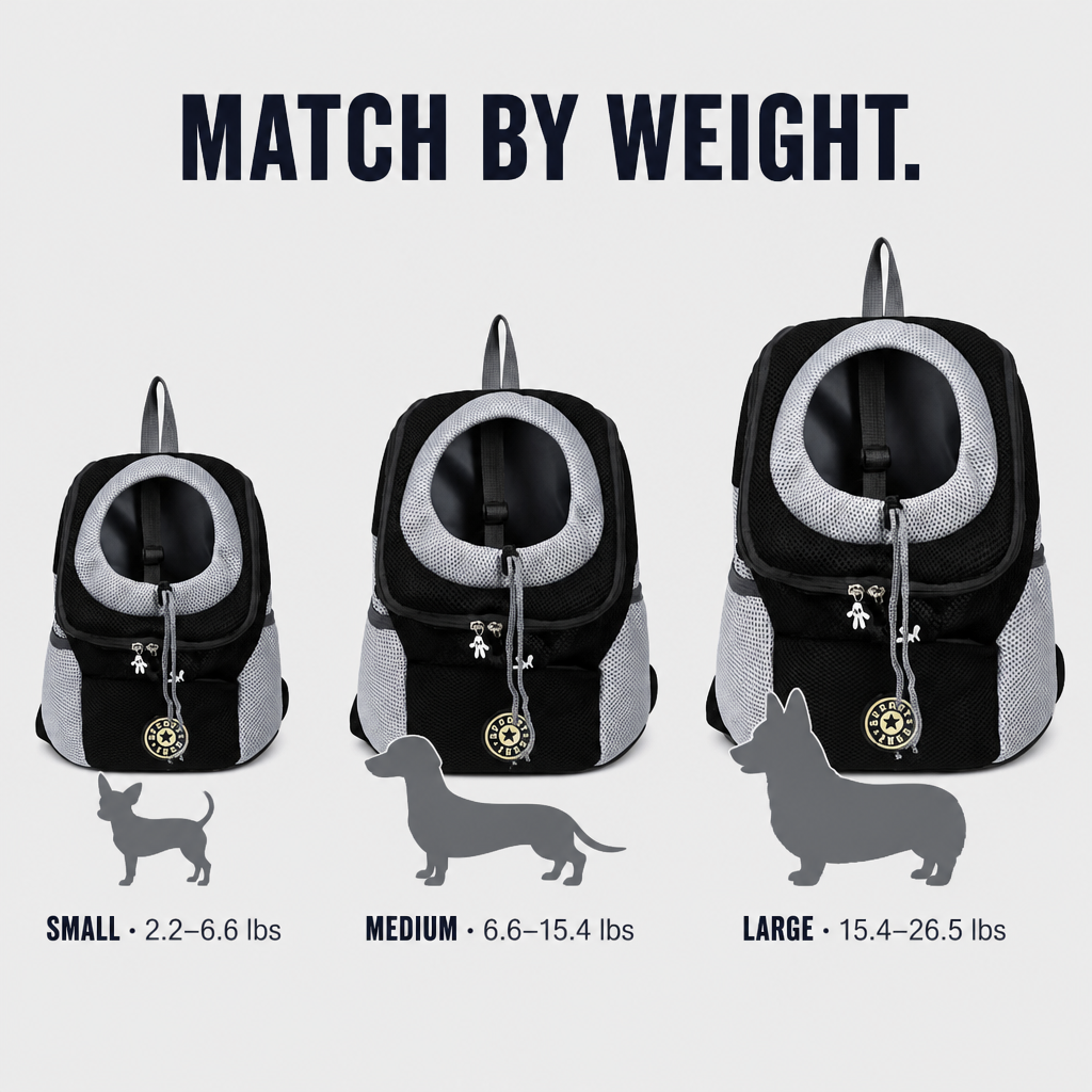 Tailmate™ — Carry Your Small Dog Hands-Free On Every Walk, Hike & Errand