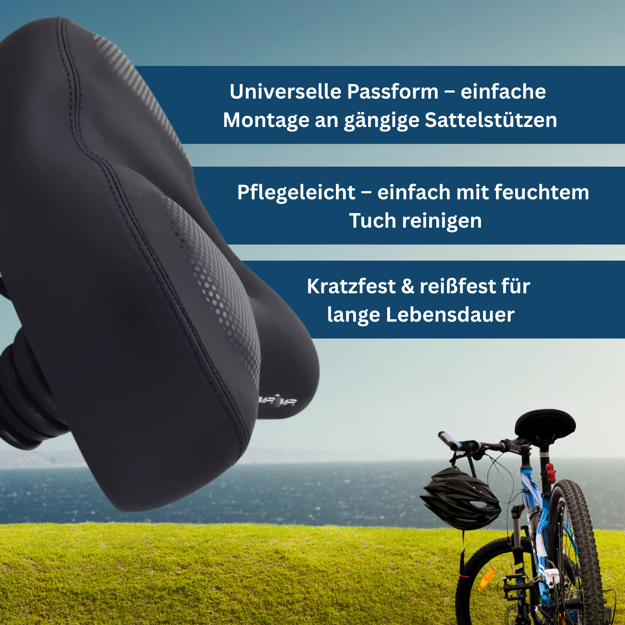 Comfortable Bicycle Seat for Enhanced Riding Experience