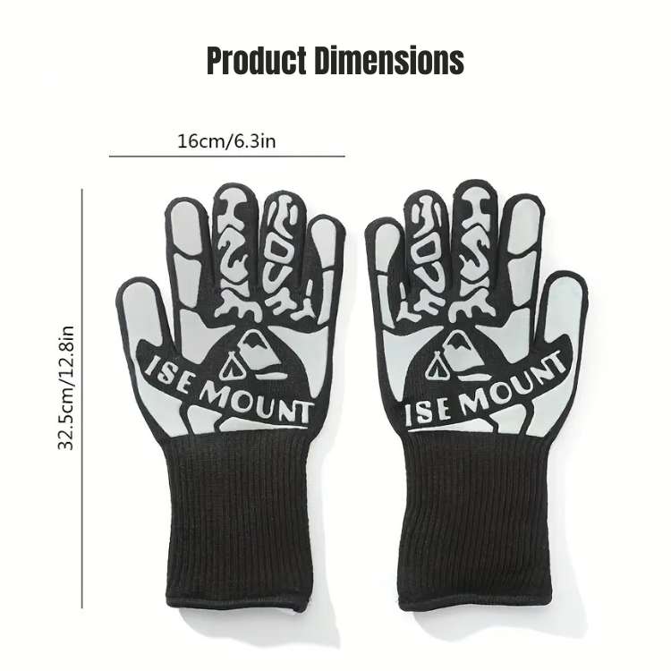 High Temperature Work Gloves - Heat Resistant Protection