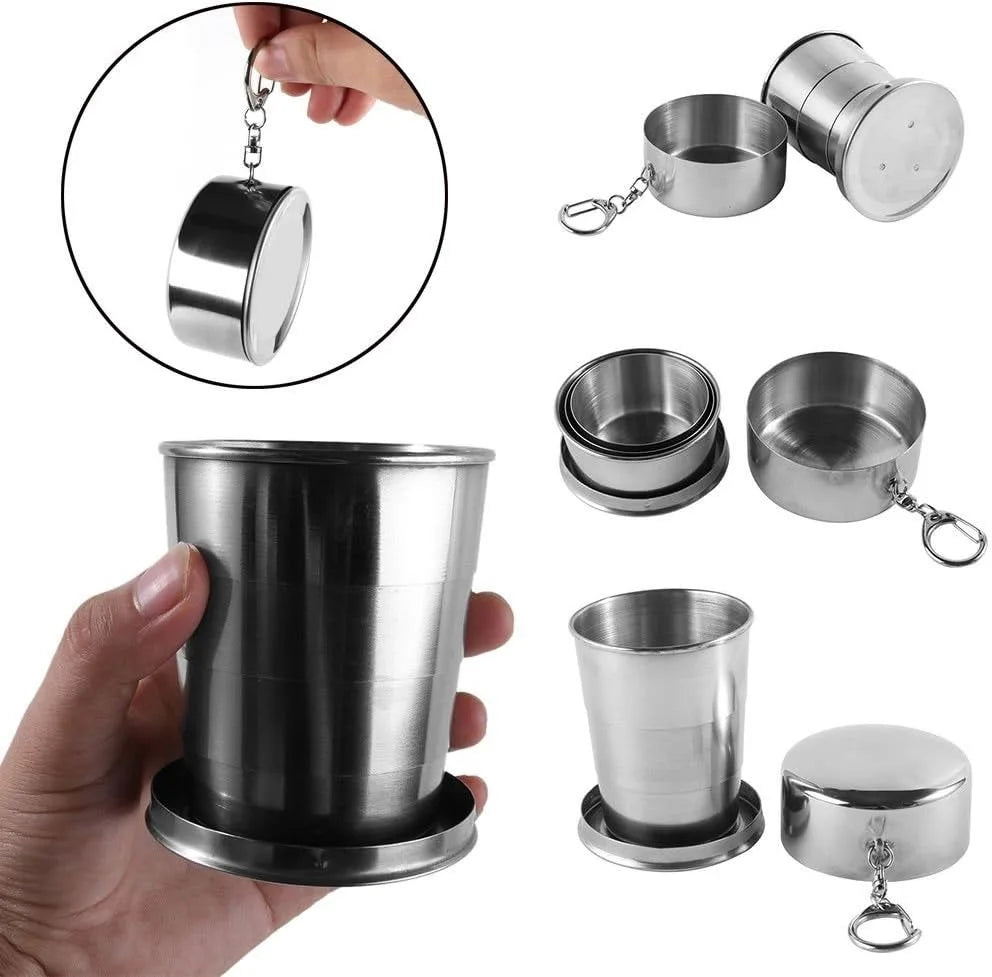Transformable Cup - Breathable Design for Your Backpack