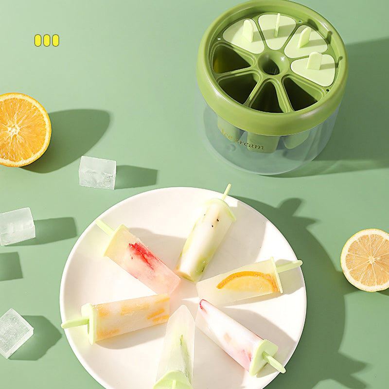 8-Piece Popsicle Maker Set - FrostFire Ice Molds