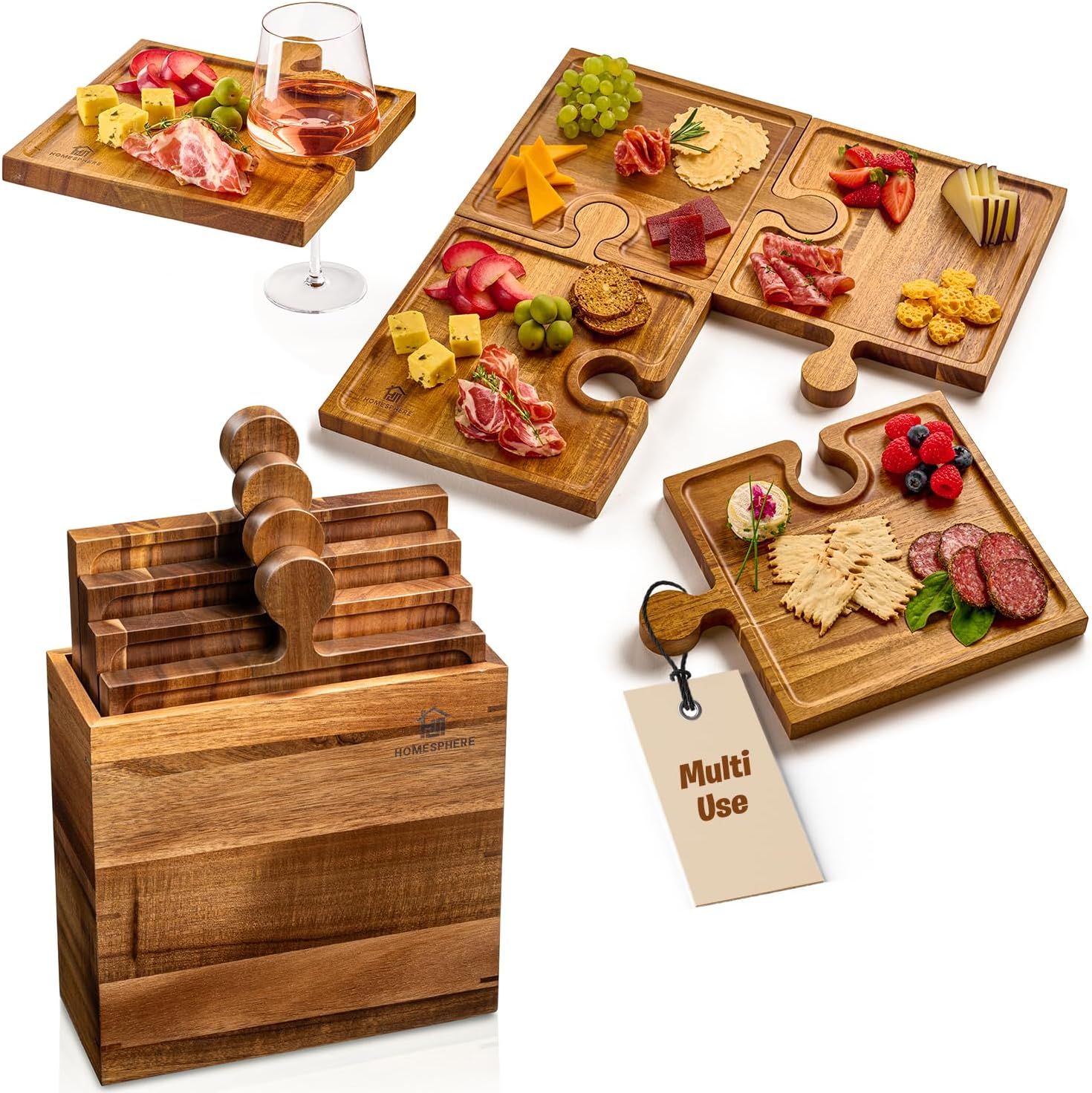 Puzzle Serving Tray – Connects Guests for Stylish and Memorable Moments