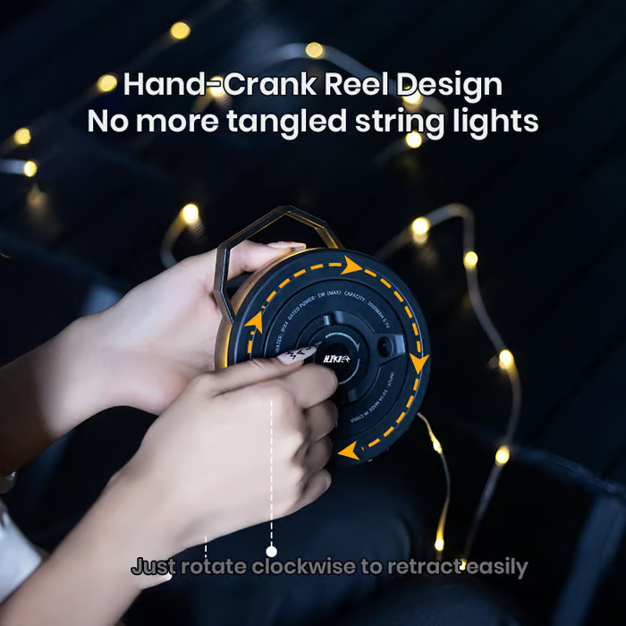 LumoTrail Lantern - Illuminate Any Adventure with Tangle-Free Brightness