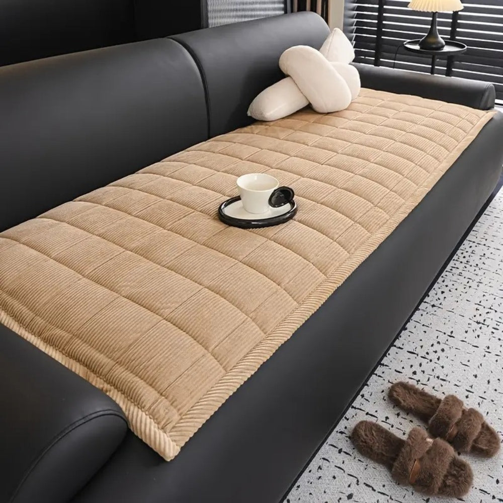 Quilted Sofa Cover – Transform Your Couch into a Cozy, Protective Oasis