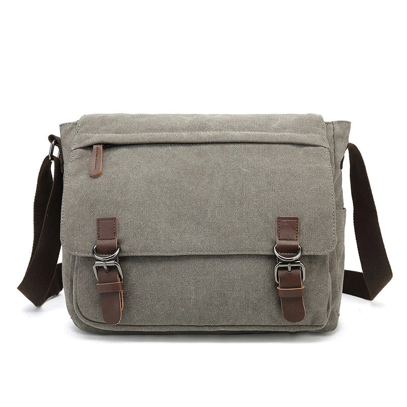 Stylish Canvas Shoulder Bag for Organized Travel