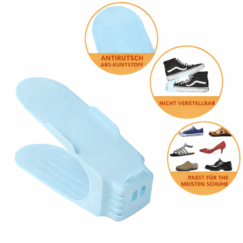 Shoe Storage Organizer | Space Efficient Design | Adjustable Shoe Rack | ShoeMate