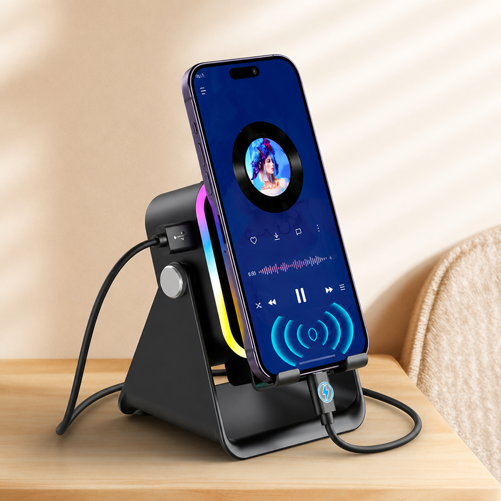 SoundFlect™ — Instantly Transform Your Desk into a Powerhouse of Sound, Light, and Style