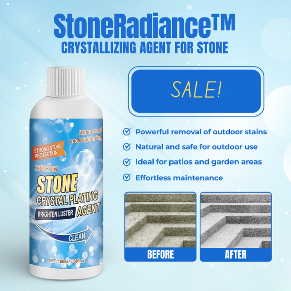 StoneLustre™ — Instantly Revive Dull Stone to a Safe, Stunning Shine