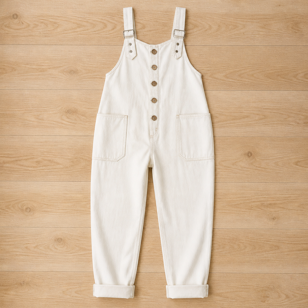 VelaSway™ Casual Denim Jumpsuit — Embrace All-Day Freedom with Flattering, Effortless Style