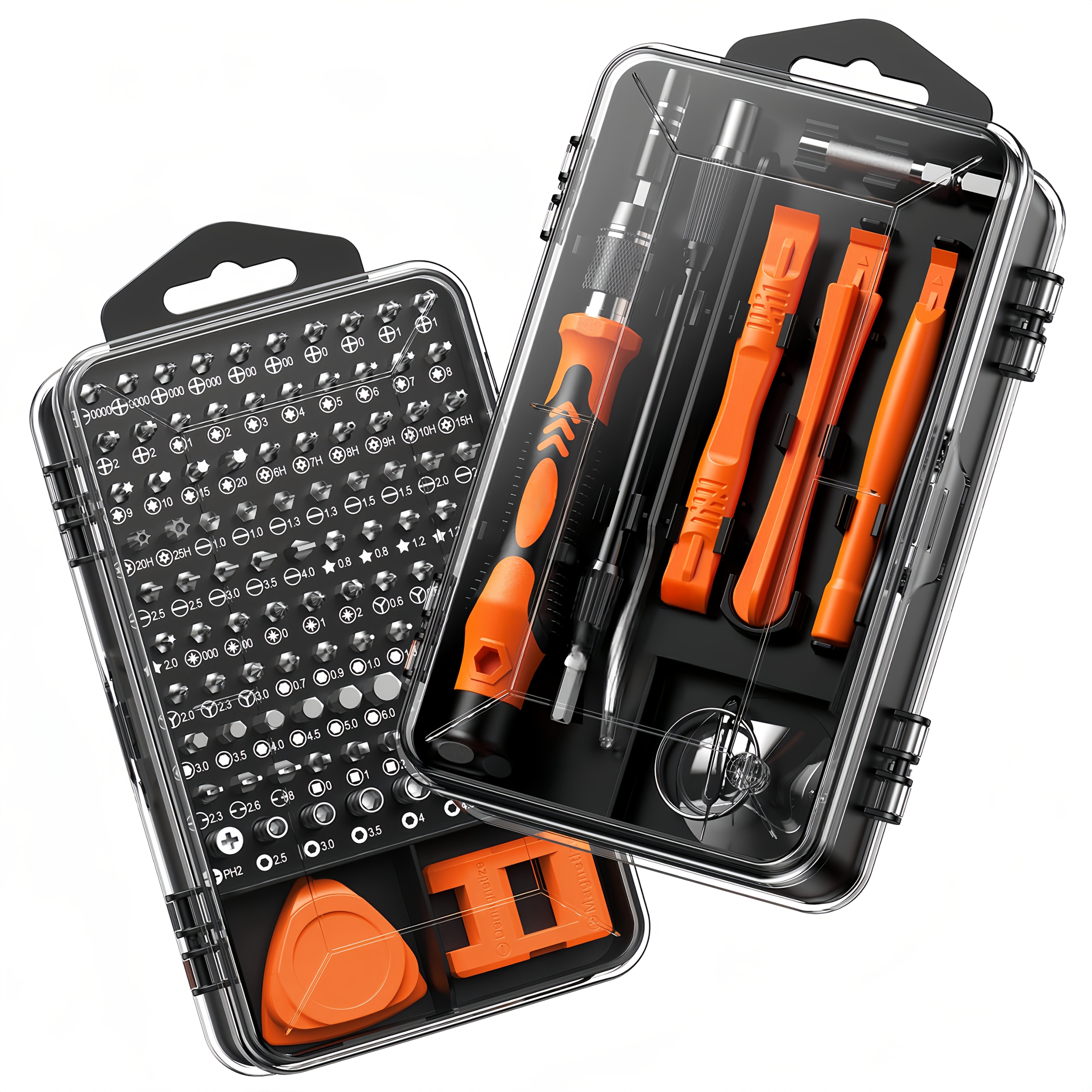 117-Piece Precision Screwdriver Set with Bits