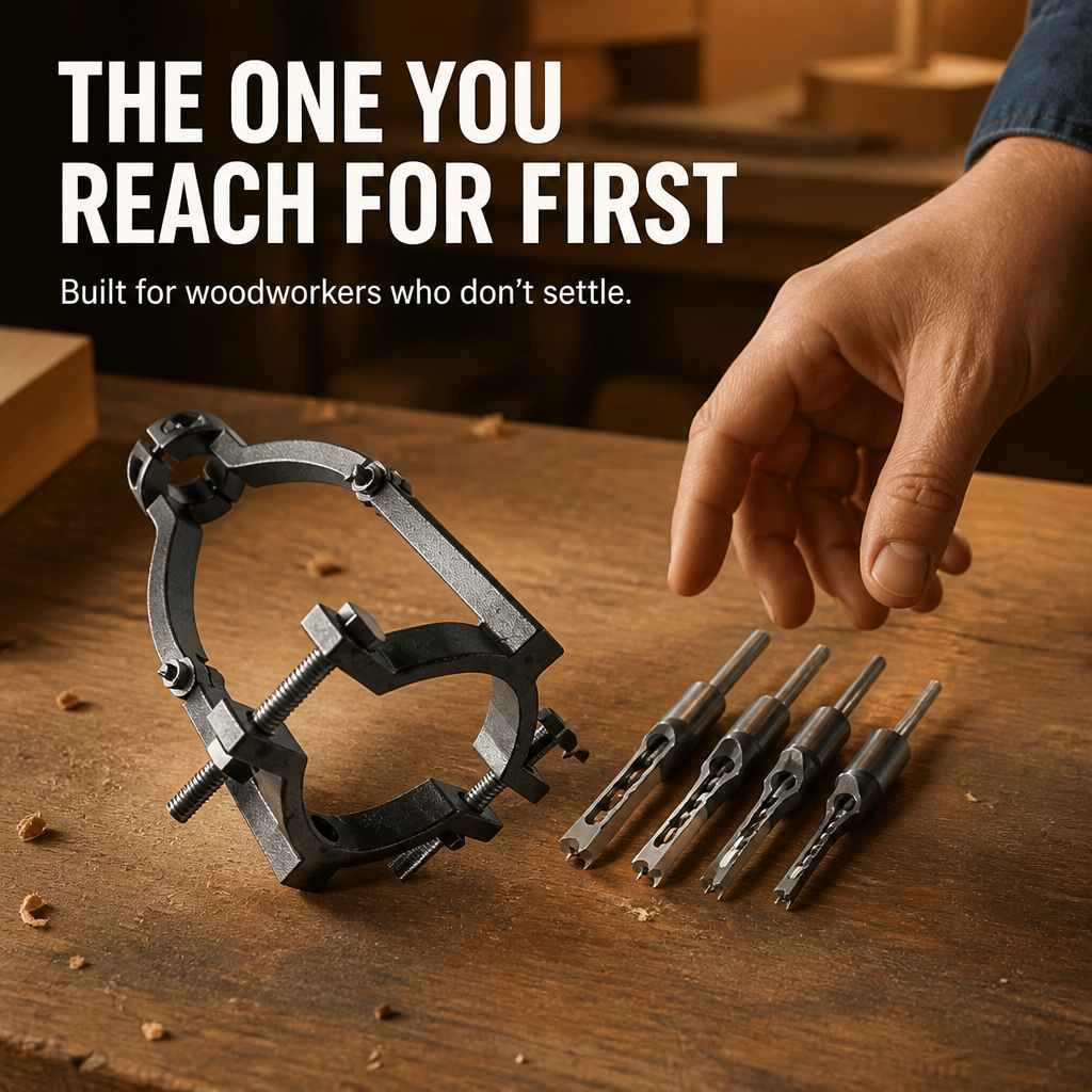 VeroEdge™ Square Hole Drill Bits — Effortless Precision for Flawless, Proud Craftsmanship