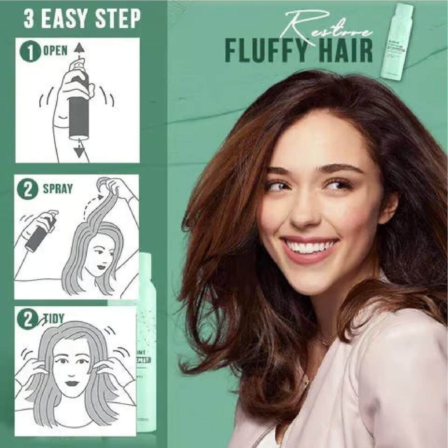 Lightweight Freshness Boost for Hair and Confidence