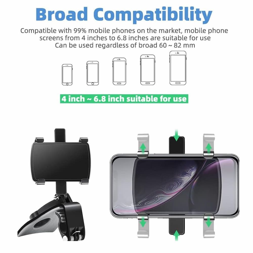 VisiGrip™ — Drive Safer with Your Phone Exactly Where You Need It